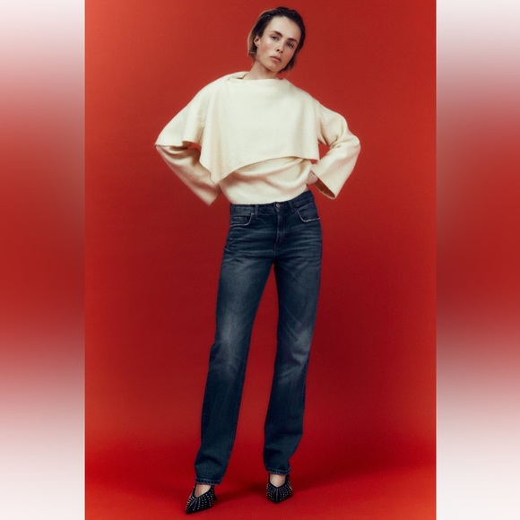 ✨SALE✨ ZARA STUDDED HEELED SLINGBACKS ✨SALE✨ - Picture 2 of 8